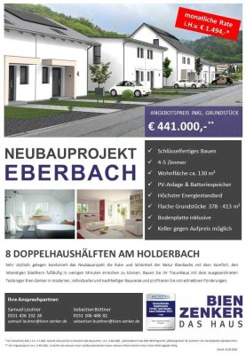 Neubauprojekt in Eberbach / Einfamilienhaus oder Doppelhaus