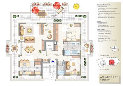 EXKLUSIVES PENTHOUSE MIT GROSSER DACHTERRASSE