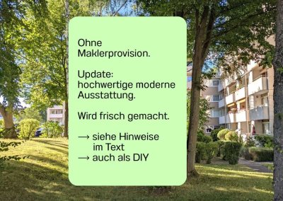 Bad Homburg 2 Zimmer Eigentumswohnung. Ohne Makler. 2 ZKB ETW
