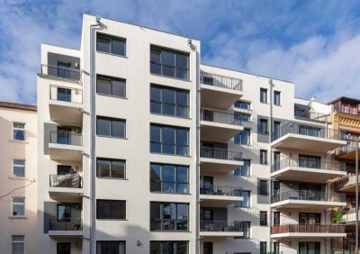 Hochwertige Wohnung im Neubau mit Balkon in Stötteritz !