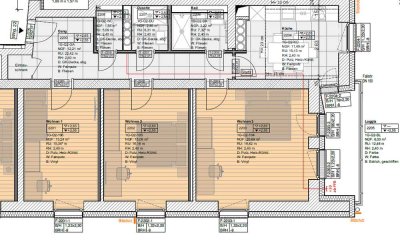 Schöne kernsanierte 3 Zimmerwohnung mit Balkon zu vermieten