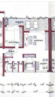 Helle, freundliche Wohnung mit Balkon in guter Lage