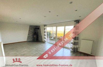 Gutweiler: Großzügige und renovierte Eigentumswohnung mit mehreren Terrassen - 124 m² und Garage!