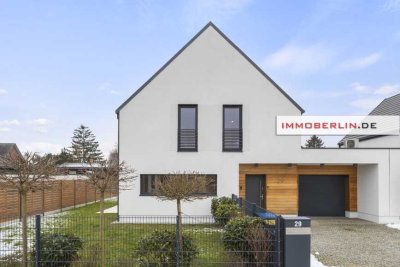 IMMOBERLIN.DE - Exquisites energieeffizientes Haus mit Südwestterrasse in familienfreundlicher Lage