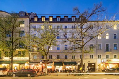 Helle, ruhige Dachgeschosswohnung zwischen Himmel und Haidhausen