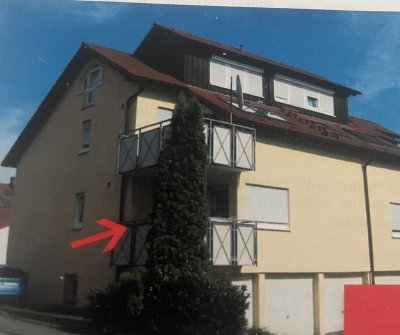 Exklusive 2-Raum-EG-Wohnung mit Einbauküche in Eberstadt