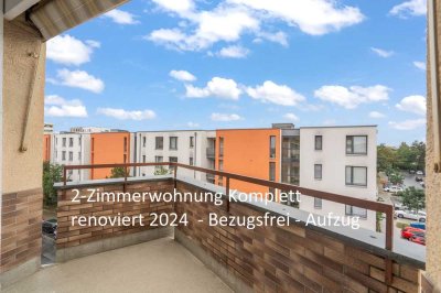 BEZUGSFREI! - Modernisierte, gut aufgeteilte und sonnige Wohnung - Balkon - TG