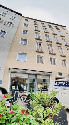 KAIVIERTEL: Charmante 3,5-Zimmer-Wohnung mit französischen Balkonen, Gaisberg- und Kaiviertelblick