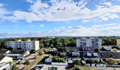 Moderne Wohnung mit Bergstraßenblick und Garage