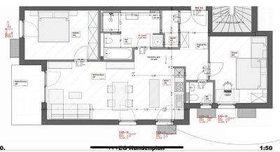 3-Zimmer-EG-Wohnung mit Einbauküche / Terrasse / Garten / Kellerabteil / Außenstellplatz / 2023