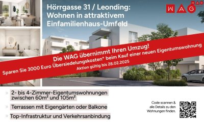 Leonding/Doppl: Heimkommen und sich über die komfortable Top Ausstattung und vorhandenen Mega-Infrastruktur freuen!