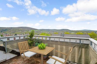 Über den Dächern von Aschaffenburg!!! Sonnige Dachterrassenwohnung in absoluter Bestlage