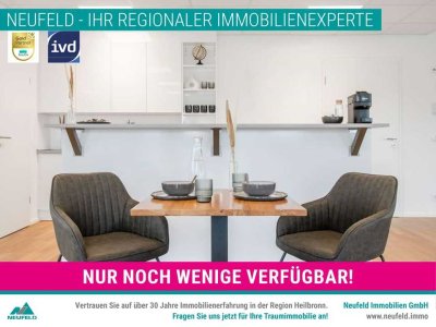 Möblierte 1-Zimmer Wohnung mit Balkon in der Heilbronner Innenstadt!