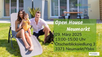 Neues Zuhause in Neumarkt: 112m² DHH mit Garten, Terrasse &amp; Parkmöglichkeiten - Erstbezug, modern ausgestattet! – J1