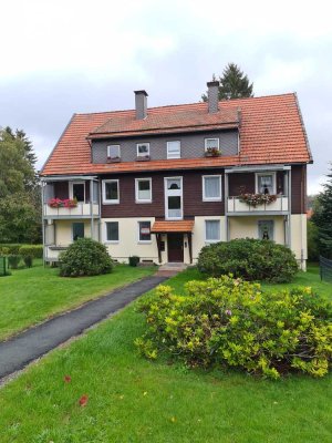 4-Zimmer-Wohnung mit Balkon in zentraler Lage von Braunlage Kernstadt.