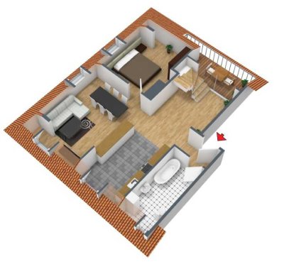 *LUXUS-3-Zimmer-Penthouse /2-Ebenen-Harlaching/Giesing*