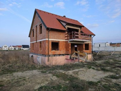 7081 Schützen am Gebirge - Rohbau mit unverbaubarem Blick nach Süden und Westen - Eckgrundstück!