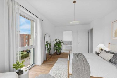 Der Traum für Familien! Große 4-Zimmer-Wohnung inkl. Einbauküche, Balkon und 2 Badezimmern!