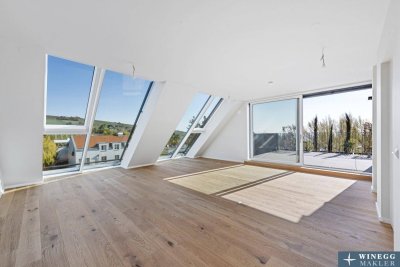 Penthouse mit Blick in die Weinberge