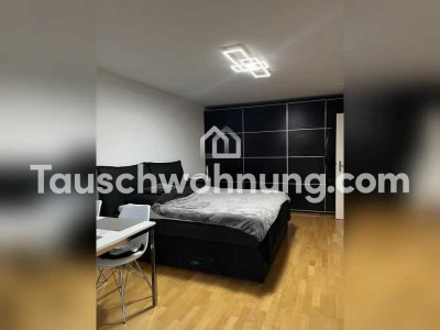 Tauschwohnung: Lichtdurchflutete Einzimmer Wohnung Laim