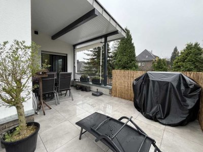 Neubau - helle 3 Zimmer Wohnung in Wesel-Büderich mit Terrasse & Stellplatz