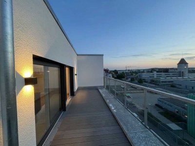 Penthouse Wohnung mit Dachterasse und Balkon - 94 qm
