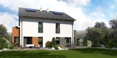 Exquisites Traumhaus: Doppelhaushälfte mit malerfertigem Finish und idyllischem Grundstück