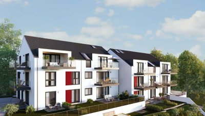 Neubau! Stilvolle 2-Zi.-Erdgeschosswohnung in Ebersberg: Perfekt für Komfort und Bequemlichkeit!