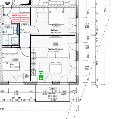 Charmante 3-Zimmer-Wohnung mit großer Terrasse