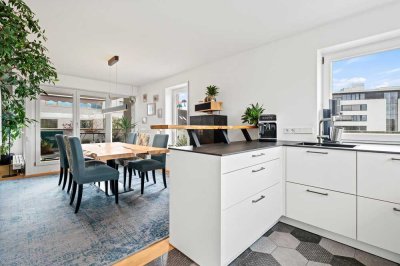 Beeindruckende Maisonette-Wohnung mit Aufzug u. TG-Doppelparker