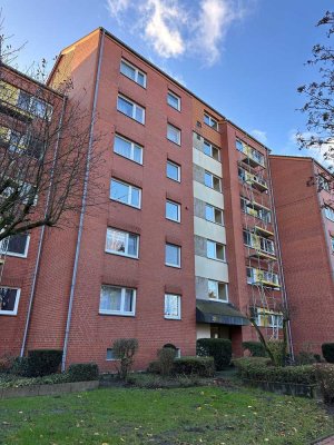 Vermietete 2-Zimmer-Wohnung mit schönem sonnigem Balkon.