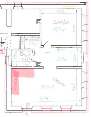 Ansprechende 2,5-Zimmer-Wohnung in Oberelsbach