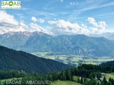 HOCHWERTIGES ALMCHALET | FREIZEITWOHNSITZ | BERGPANORAMA | SONNIGE NATUR-LAGE | RUHIGE ATMOSPHÄRE