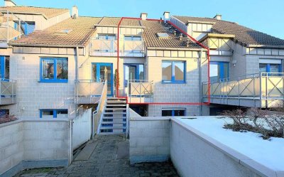 Maisonette Split-Level Wohnung mit drei Zimmern und Panoramablick auf Kleve