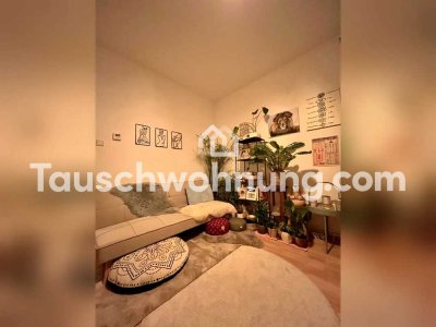 Tauschwohnung: 1,5 Zimmer/30 qm gegen größere Wohnung