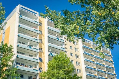 1-Raum-Wohnung mit Badewanne