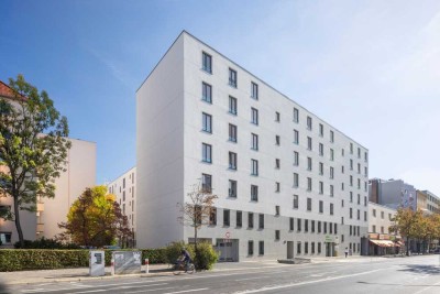 Wohnen im Neubau mit 2 Balkonen * Einbauküche * großzügiger Grundriss - in zentraler Lage