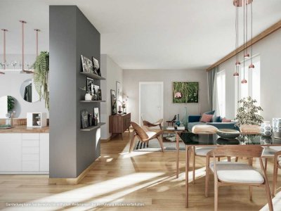 Exklusive 3 Zimmer-Wohnung mit Balkon