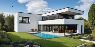 Exklusive Bauhaus-Villa – individuell geplant, modern und luxuriös