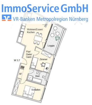 Ansprechende Wohnanlage im Nürnberg Nord: 60 stilvolle Neubau-ETW und 10 Büroeinheiten in Stadtlage!