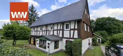 Ein Grundstück zum Träumen- modernisiertes Umgebindehaus im Kurort Jonsdorf