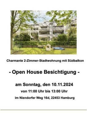 Charmante 2-Zimmer Stadtwohnung mit Südbalkon