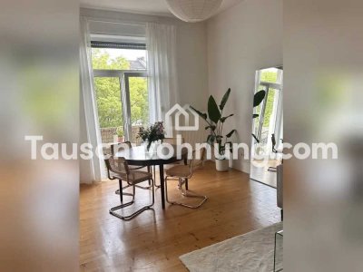 Tauschwohnung: Bieten 2 Zimmer Altbau suchen 3 Zimmer Altbau