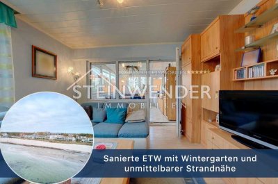 Sanierte ETW mit Wintergarten und unmittelbarer Strandnähe