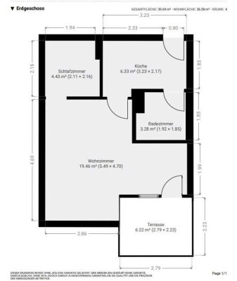 Wohnung mit Terrasse und viel Potenzial