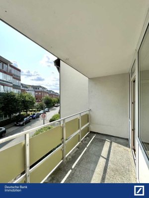 2-Zimmerwohnung in Frankfurt am Main! 2 Balkone, frisch renoviert mit 55 m²