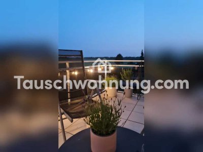 Tauschwohnung: 3 Zimmer (Südbalkon+Garten+Tiefgarage)