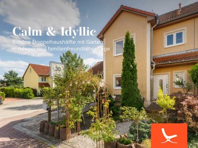 Calm & Idyllic - Schöne Doppelhaushälfte mit Garten in ruhiger und familienfreundlicher Lage