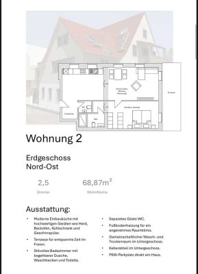 Neubauwohnungen 65 bis 88 qm, 9-Fam.Haus, Erstbezug nach Kernsanierung