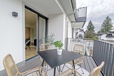 Barrierefreie Neubau-Wohnung, ruhig & großer Süd-Balkon